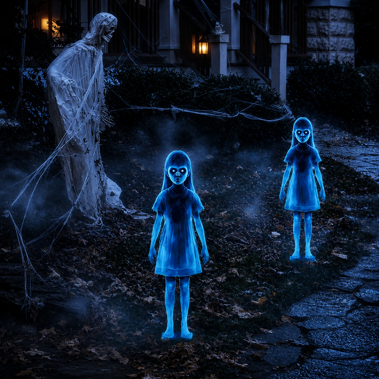 🔥 Last Day 50% OFF 🔥 👻Girl Ghost Courtyard Decoration for Halloween👻 - Hallowora
