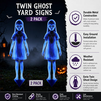 🔥 Last Day 50% OFF 🔥 👻Girl Ghost Courtyard Decoration for Halloween👻 - Hallowora