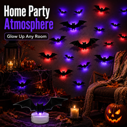 2026 New Halloween 3D Glowing Bat Collection