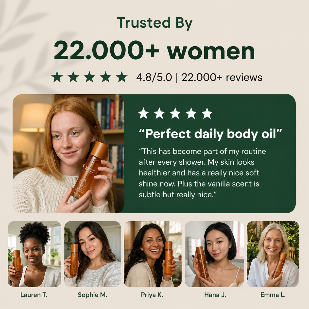 Aurelle™ Vanilla Verve Vitamin C Body Oil
