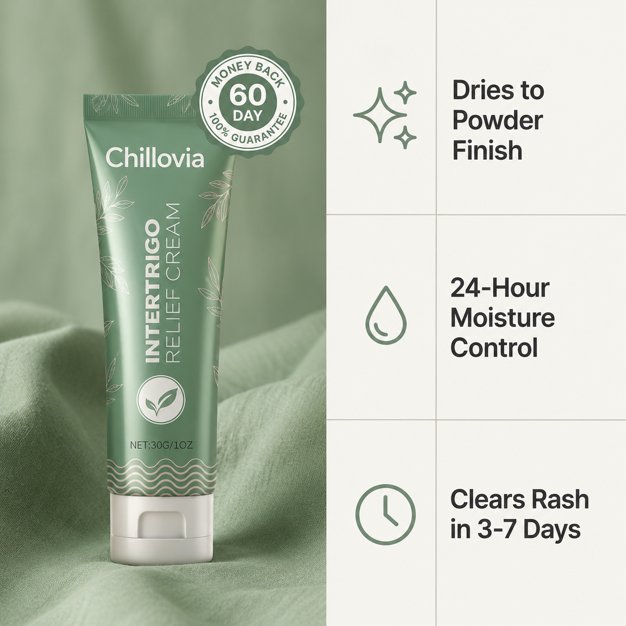 Chillovia Intertrigo Relief Cream