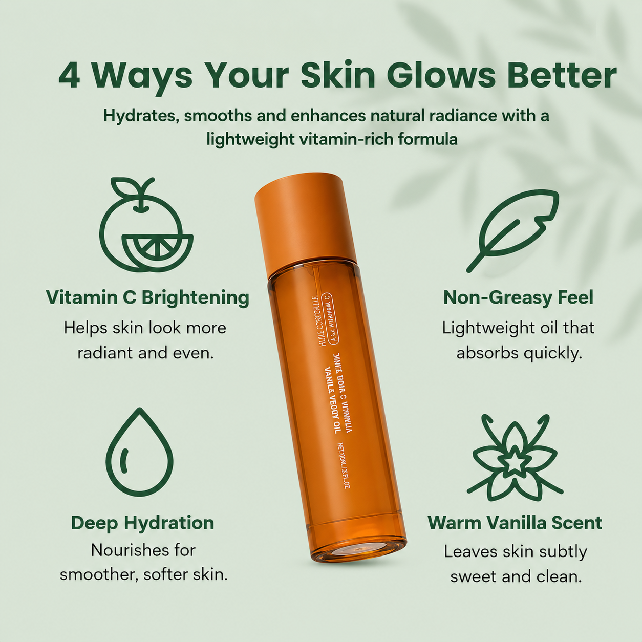 Aurelle™ Vanilla Verve Vitamin C Body Oil